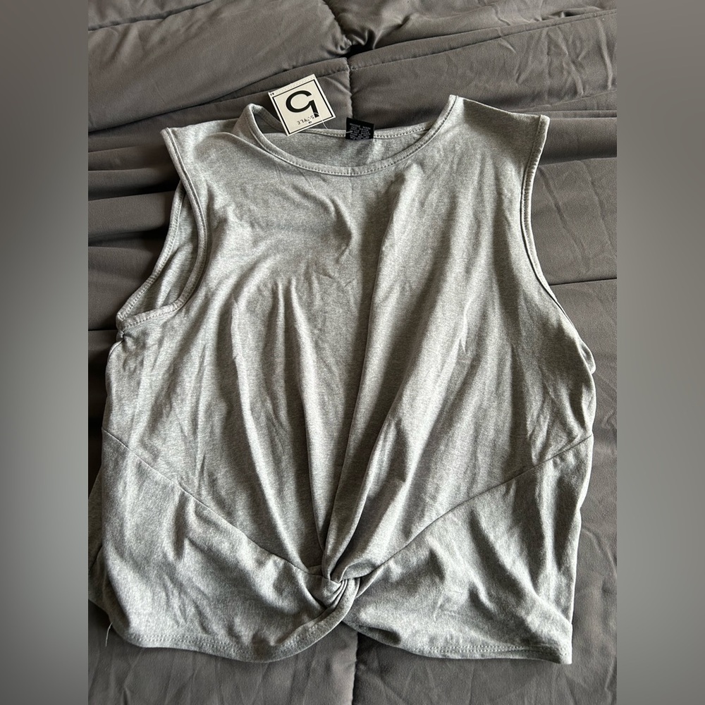 Grey Tank Top *New With Tags*